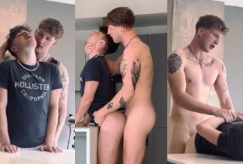 Axel65xxx – rough fucking on the kitchen counter – OnlyGayPorn