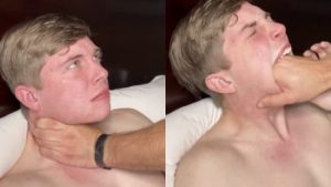 Buckthebull – degrading a submissive boy – OnlyGayPorn