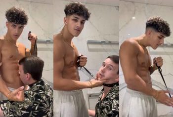 Sepanta – Punishing ldnfootslave_9595 and making him worship my abs – OnlyGayPorn