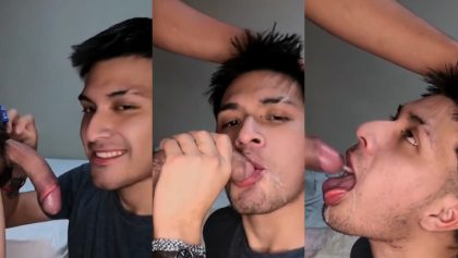 Deniel Valles takes his friend's dick – OnlyGayPorn