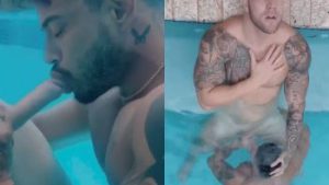 Philippe Soulier and Alejo Ospina fuck in pool – OnlyGayPorn