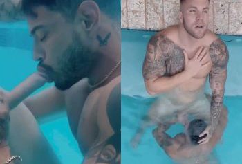 Philippe Soulier and Alejo Ospina fuck in pool – OnlyGayPorn