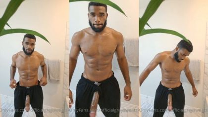 officialgreysweatsk – showing off my massive cock – OnlyGayPorn