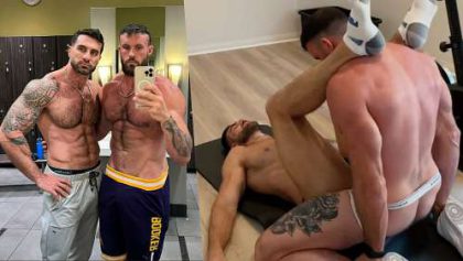 HugeAjax – Morning full cardio and stretching with Apollon – OnlyGayPorn