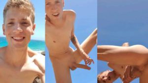 Jaden_big jerks off at the beach – OnlyGayPorn