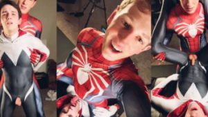 buckahroo – Spiderman blowjob and fuck – OnlyGayPorn