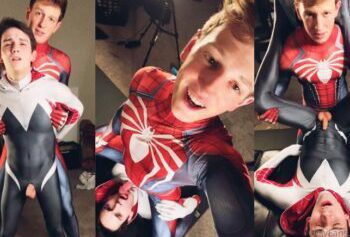 buckahroo – Spiderman blowjob and fuck – OnlyGayPorn