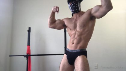 Flexing my muscles and jerking off till I cum Tommy Flex tommyflex – OnlyGayPorn