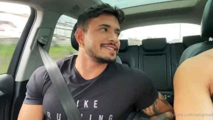 Alejo Ospina – Gets Fucked By A Stranger In A Car – OnlyGayPorn