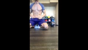 Jerking off in the gym and shooting a load over myself SebastianCoxxx – OnlyGayPorn