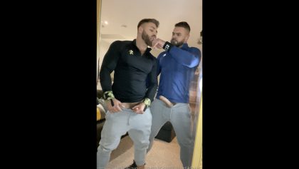 Jerking off with my boyfriend and cumming together ScottandChris – OnlyGayPorn