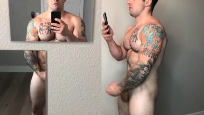 Jordan recording himself jerking off and cumming JordanxBrandt – OnlyGayPorn