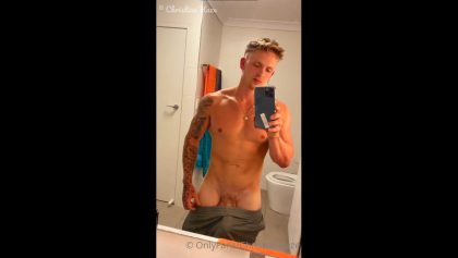 Taking off my clothes and showing off my hard cock Christian Haze – OnlyGayPorn