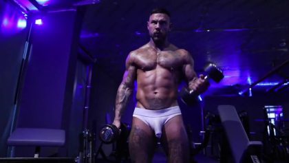 Working out in a jockstrap – Sean Pratt (sean9pratt) – OnlyGayPorn