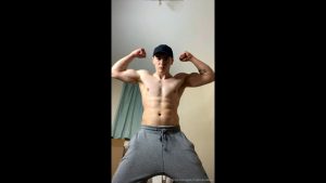 Working out in my sweats and degrading you – AlphaGodAlex – OnlyGayPorn
