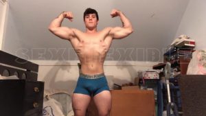 Working out in my underwear and flexing Derek Martin Deek Aesthetic – OnlyGayPorn