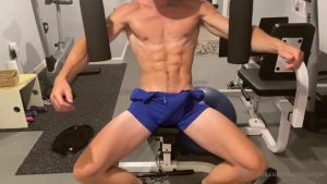 Working out with a hard cock Chaz Dylanger – OnlyGayPorn
