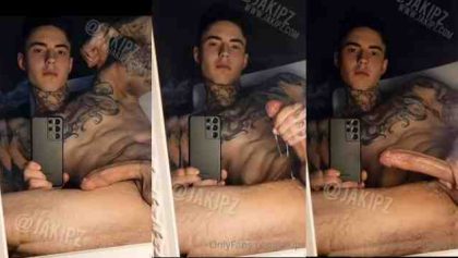 Jake Andrich (Jakipz) – Slow late night jerk off and cumming all over myself – OnlyGayPorn